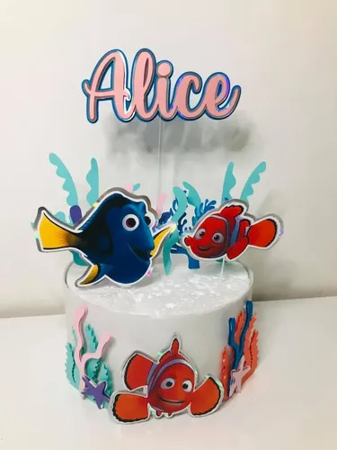 Bolo Decorado Dory