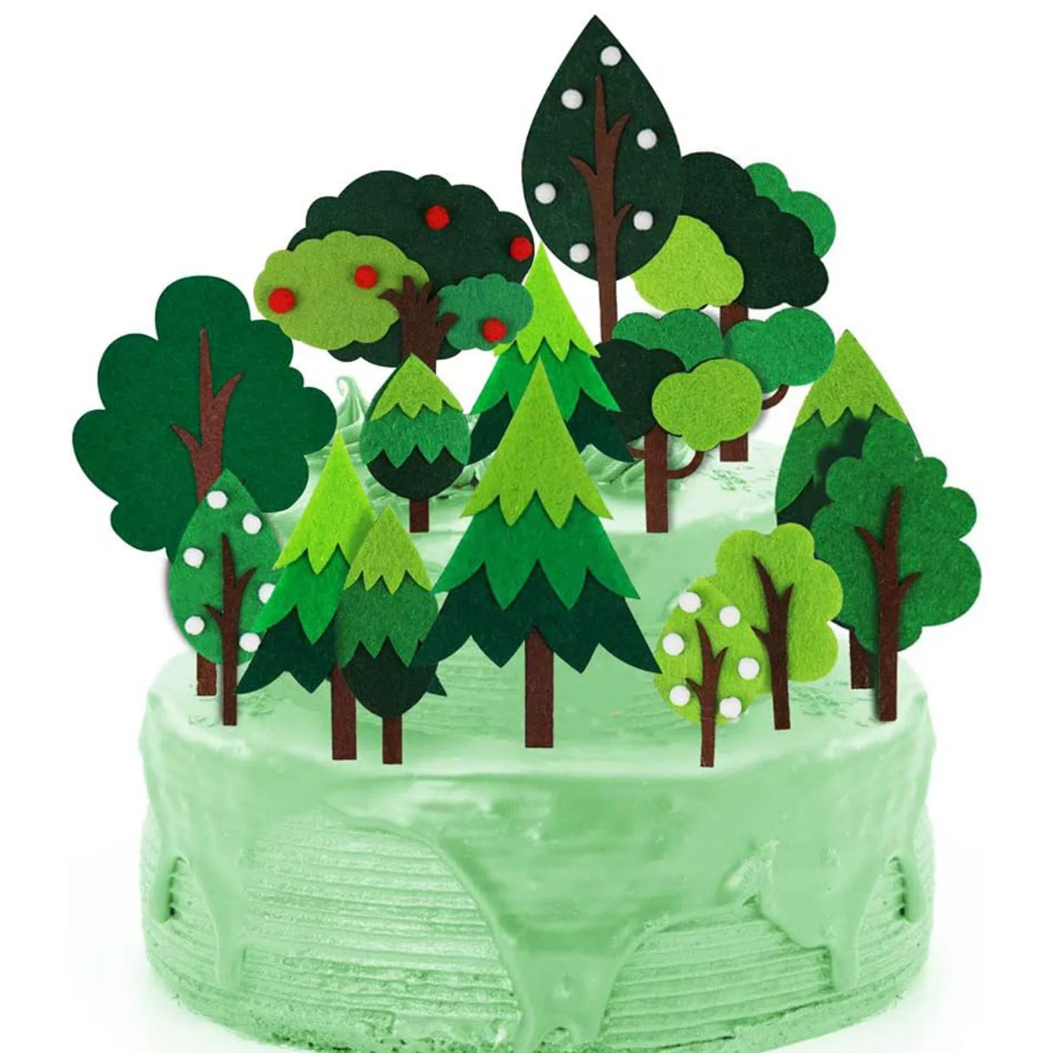 Bolo Decorado Floresta