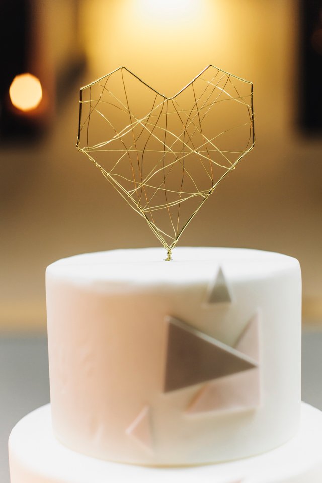 Bolo Decorado Geometrico