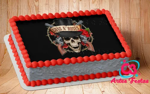 Guia Completo de Decoração para Bolo Guns N' Roses: Estilos e Materiais