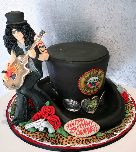 Inspirações de Bolos Guns N' Roses: Do Minimalista ao 3D