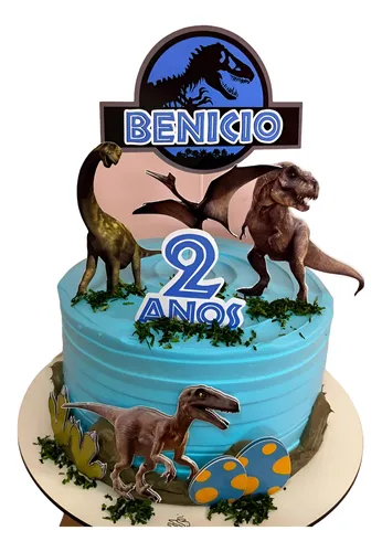 Guia Completo de Cores e Texturas para Bolo Tema Dinossauro