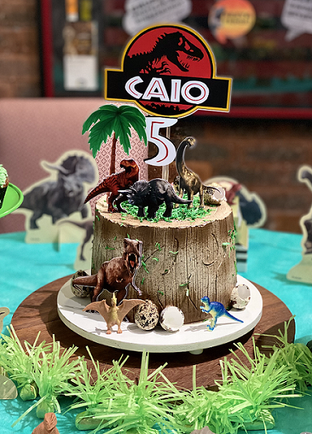 Bolo Jurassic Park de Andares: Ideias Criativas e Tutoriais