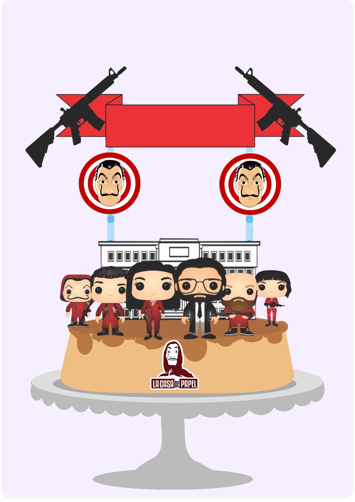 5 ideias de títulos:
1. Bolo La Casa de Papel: Guia Completo de Decoração e Inspiração
2. Como Fazer um Bolo Incrível com o Tema La Casa de Papel
3. Elementos Essenciais para um Bolo Temático de La Casa de Papel
4. Dicas de Personalização para Bolos de Aniversário La Casa de Papel
5. La Casa de Papel: Ideias Criativas para Bolos Fake e Confeitados