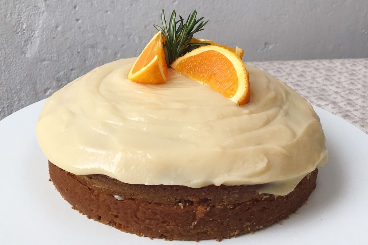 Bolo Decorado Laranja
