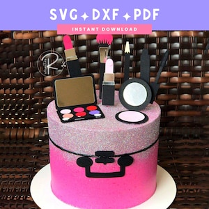 Bolo Decorado Make Up