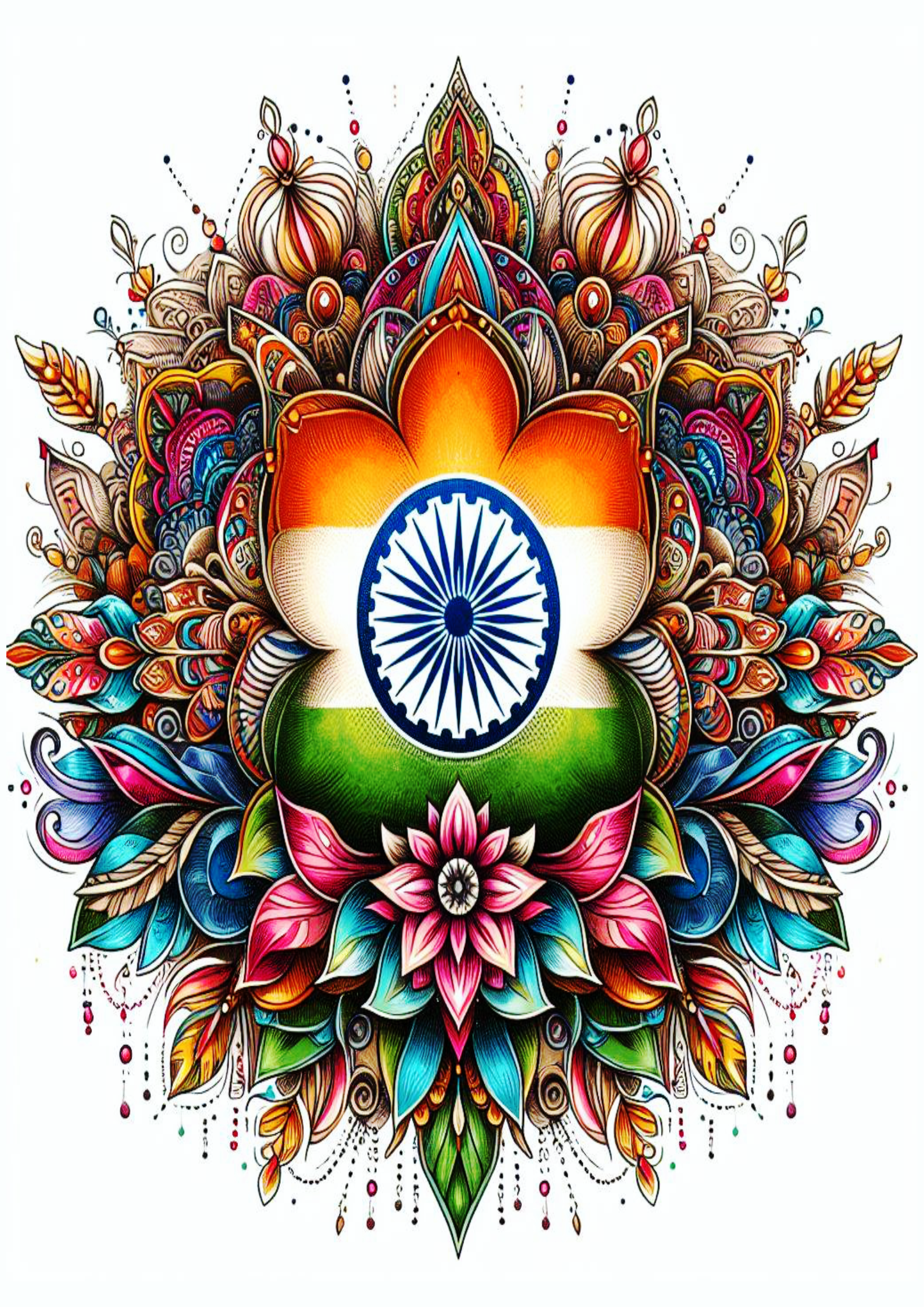 Bolo Decorado Mandala