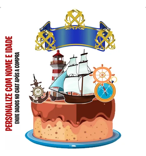 Decoração Náutica: Além do Bolo