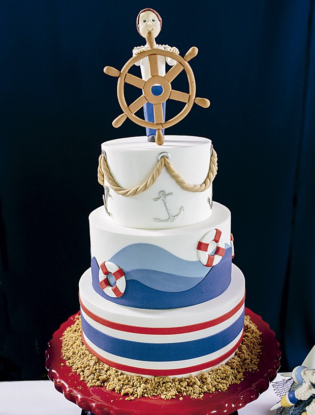 10 Ideias Criativas de Toppers para Bolo Marinheiro