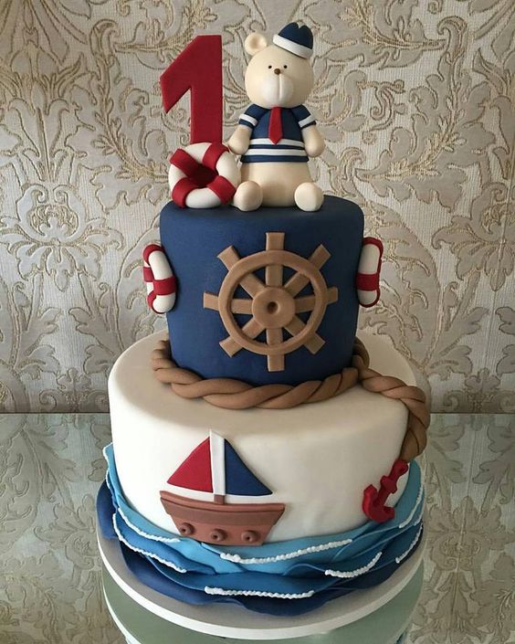 10 Ideias Criativas de Toppers para Bolo Marinheiro