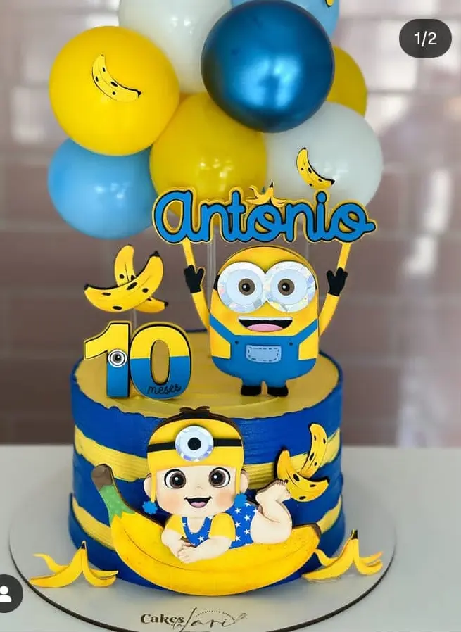 bolo minions simples