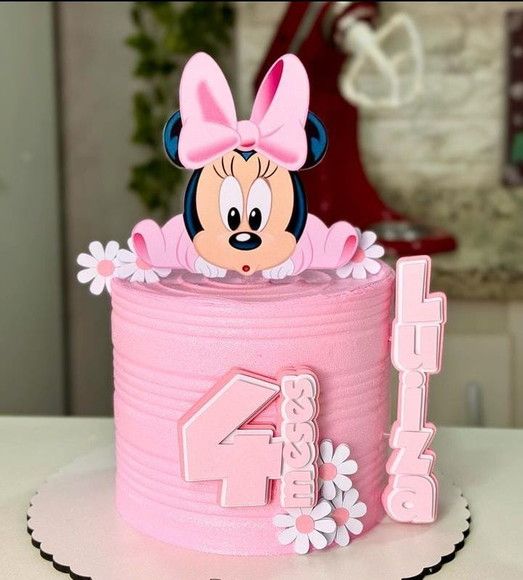 Bolo Decorado Minnie
