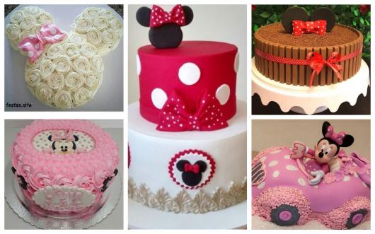 Bolo Decorado Minnie