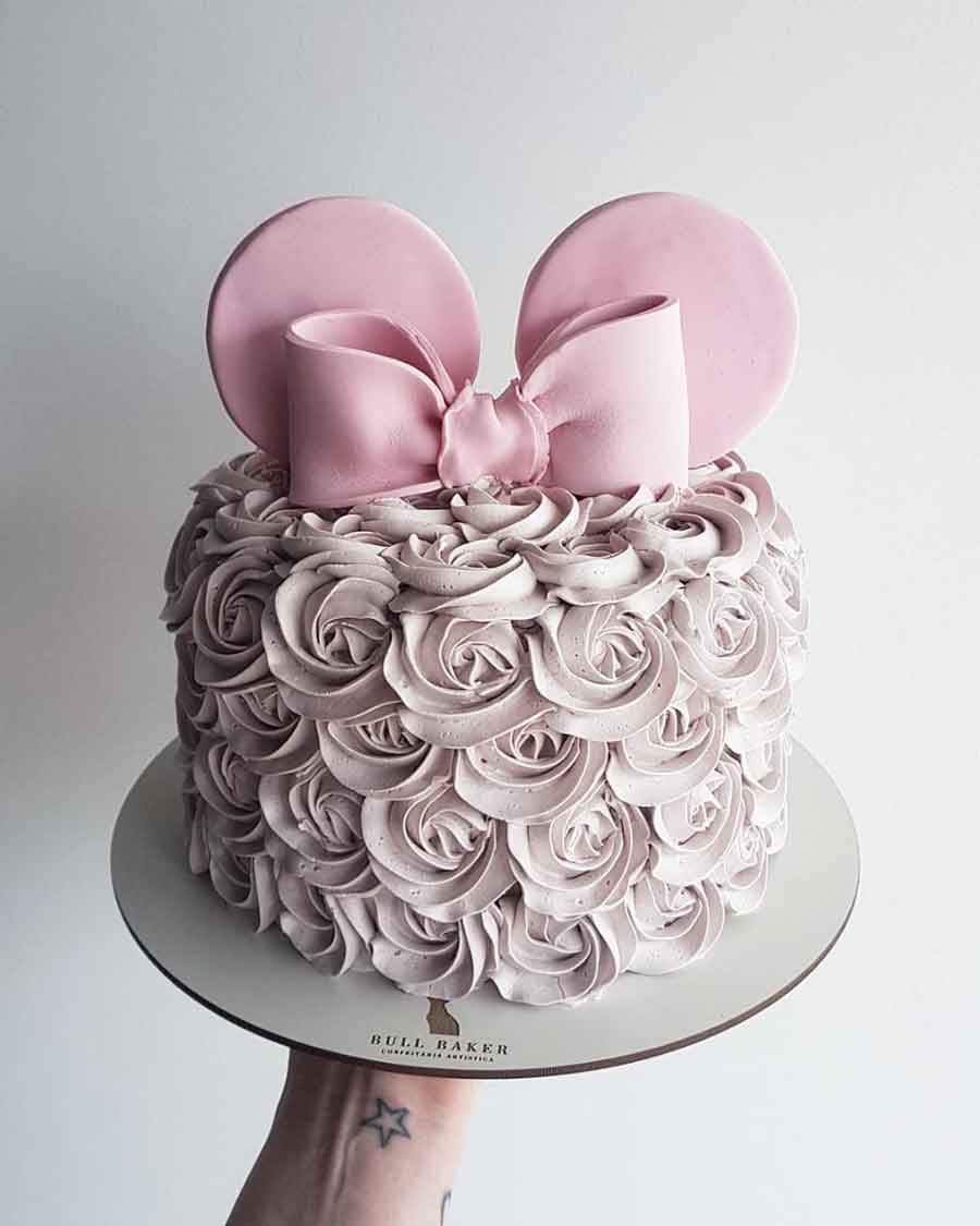 Bolo Decorado Minnie
