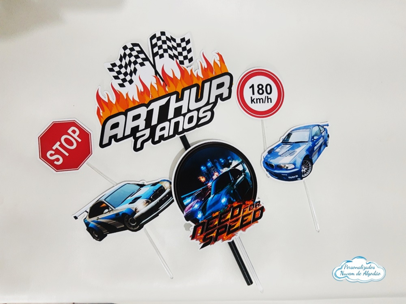 Bolo Decorado Need For Speed