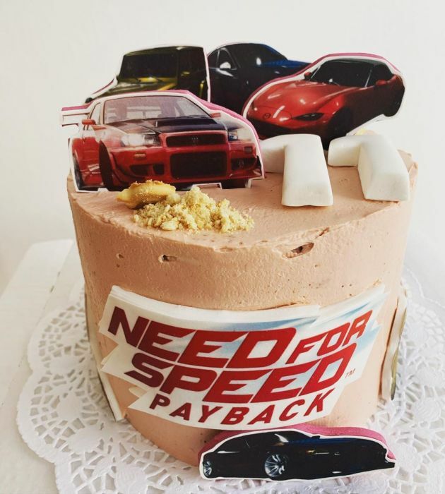 Bolo Decorado Need For Speed