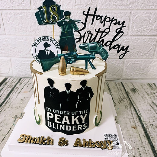 bolo peaky blinders pasta americana