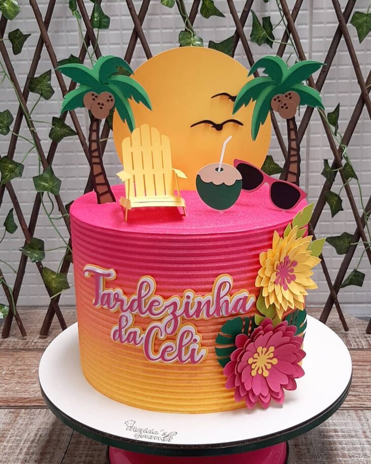 ideias de bolo decorado estante de livros