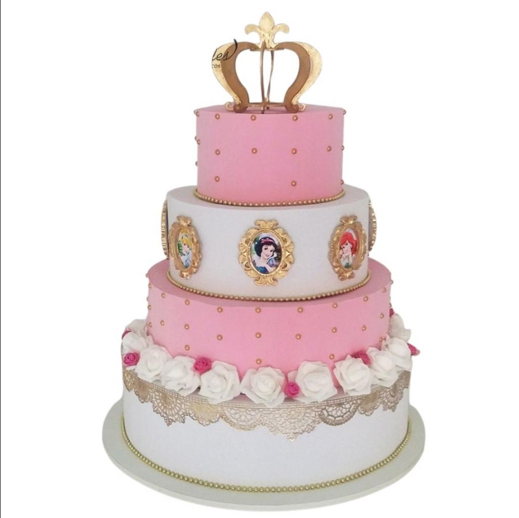 Bolo Decorado Princesa