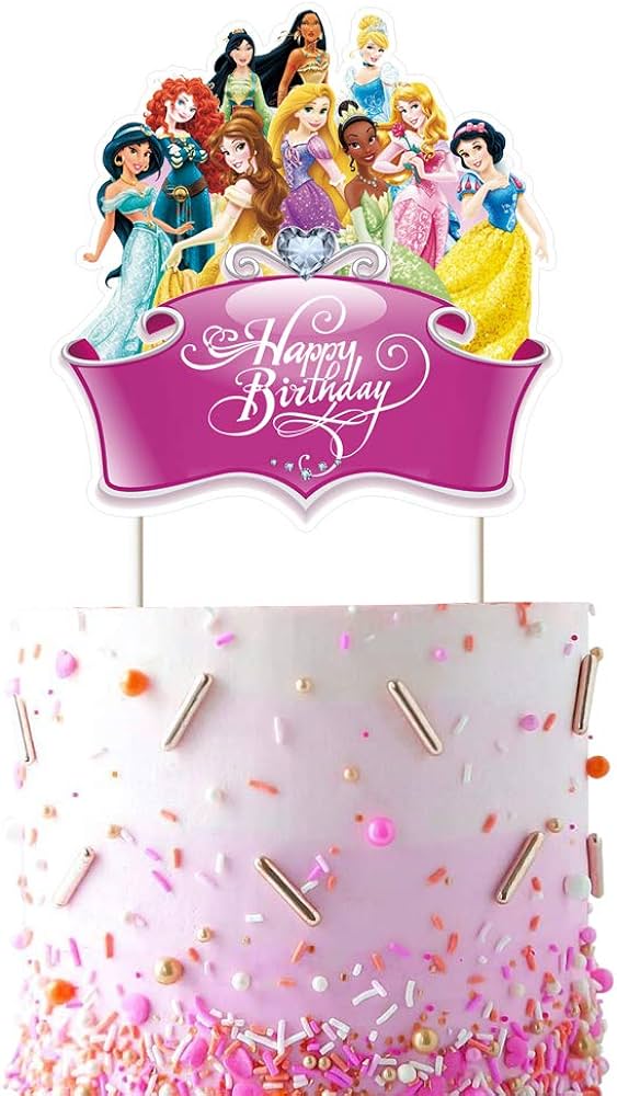 Topos de Bolo de Princesa: Onde Comprar e Como Personalizar