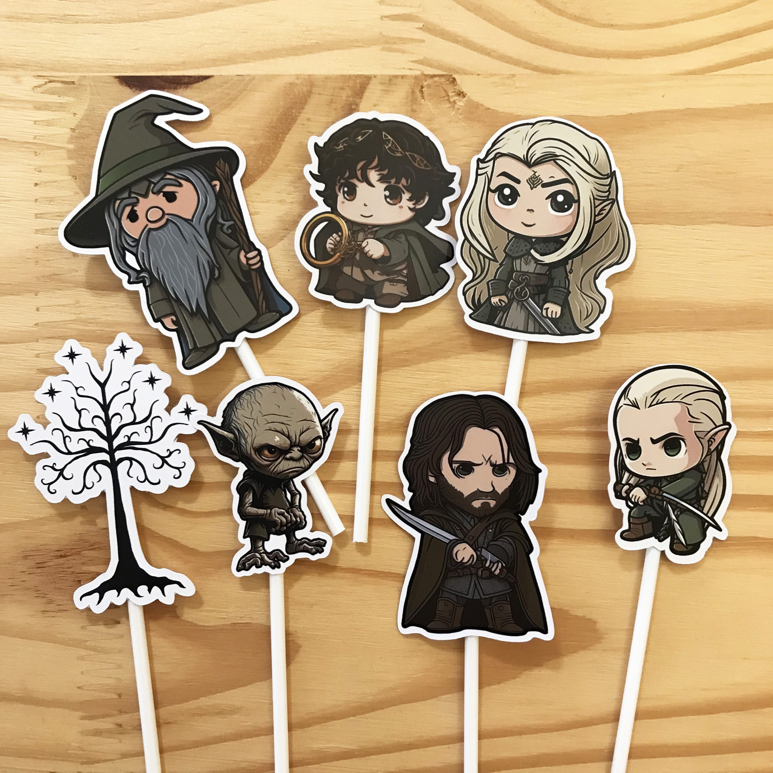 Bolo Decorado Senhor Dos Aneis