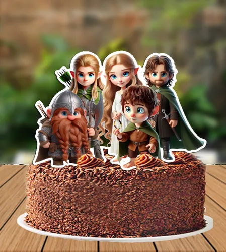 Guia Completo de Topos de Bolo Senhor dos Anéis