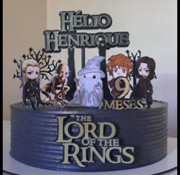 Inspirações Criativas para Bolos 'O Um Anel' e 'Olho de Sauron'