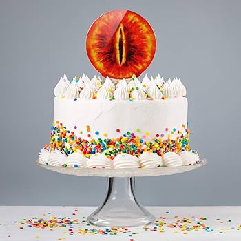 DIY: Decoração Simples para Bolo Senhor dos Anéis com Toppers