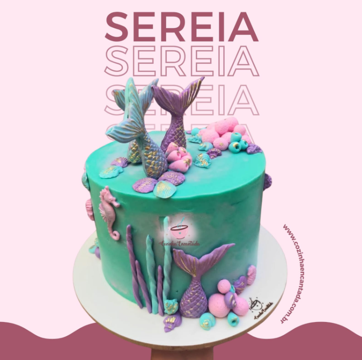 como fazer bolo sereia passo a passo para iniciantes