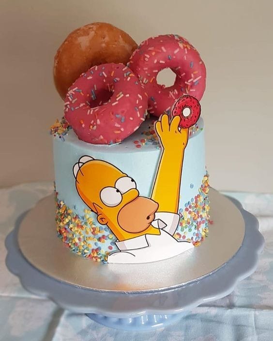 As Cores e Bordões Essenciais para um Bolo Temático dos Simpsons Perfeito