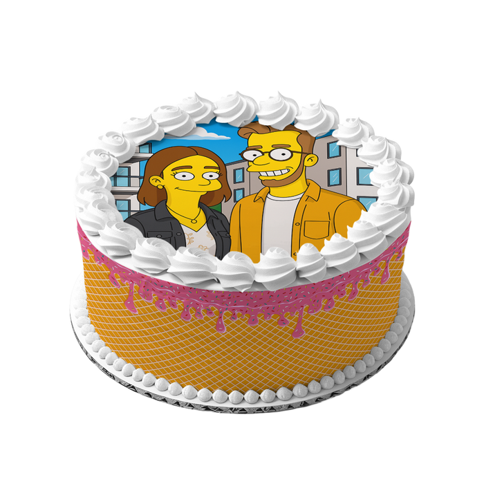 Bolo Decorado Simpsons
