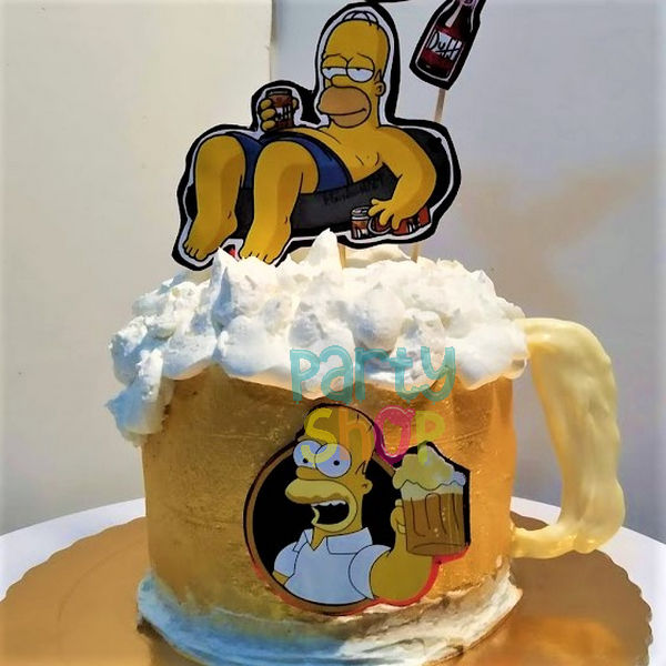 As Cores e Bordões Essenciais para um Bolo Temático dos Simpsons Perfeito