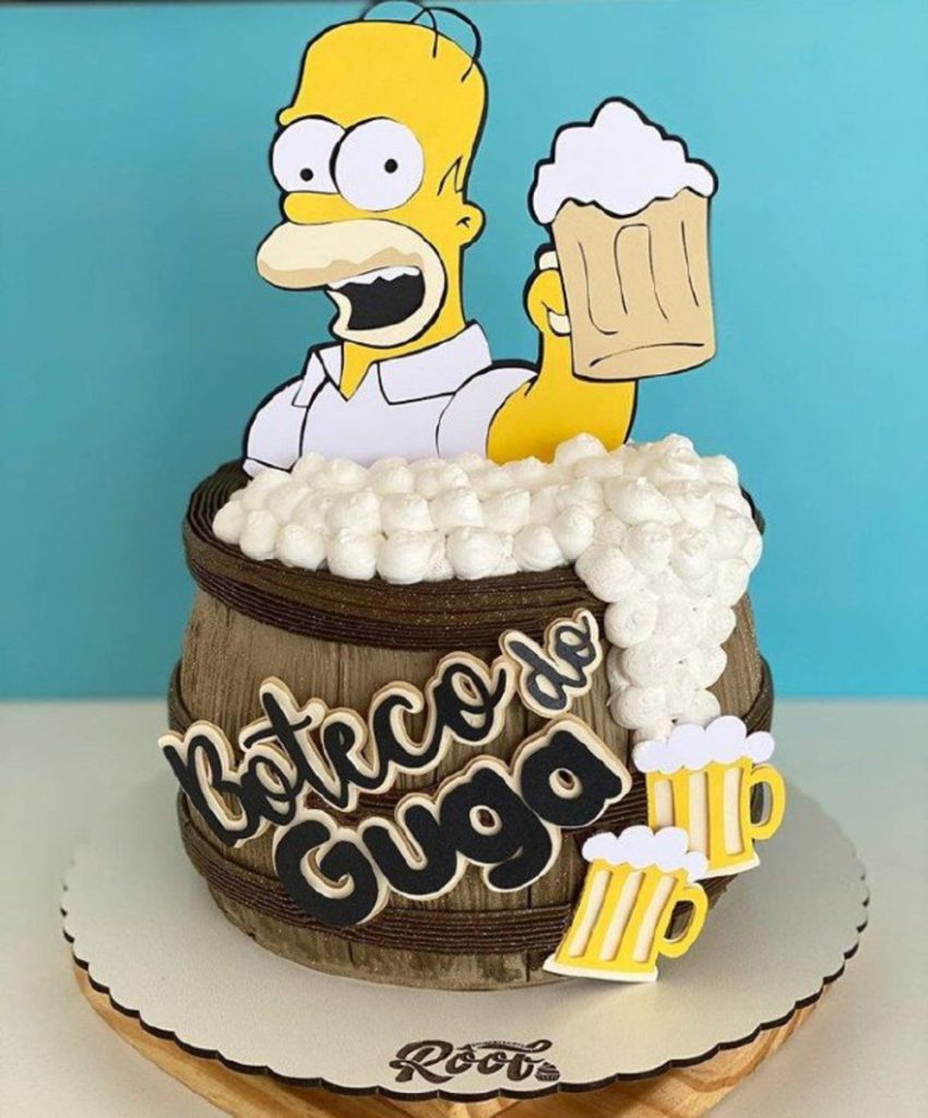 Receita de Bolo Donut Gigante do Homer: Passo a Passo