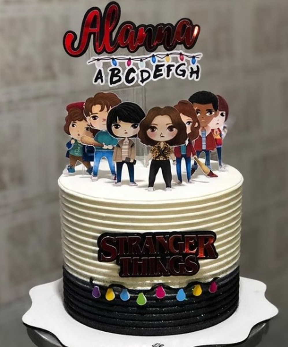 Inspirações de Decoração de Festa Stranger Things Além do Bolo