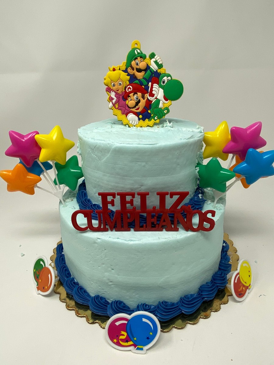 Bolo Decorado Super Mario