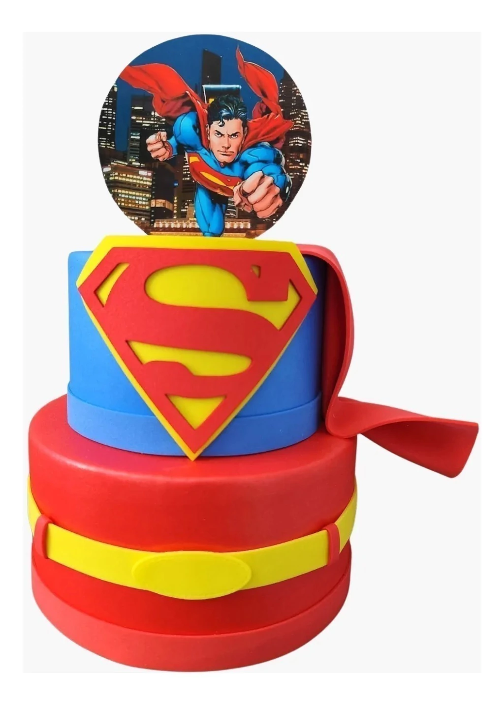 Bolo Decorado Superman