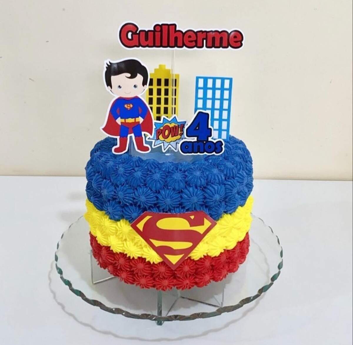 Bolo Decorado Superman