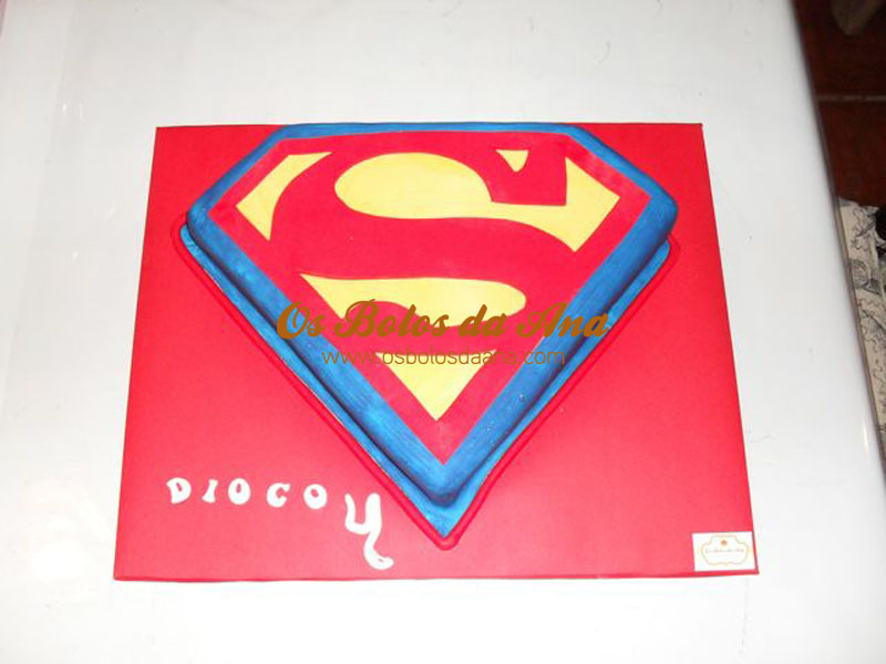 Bolo Decorado Superman
