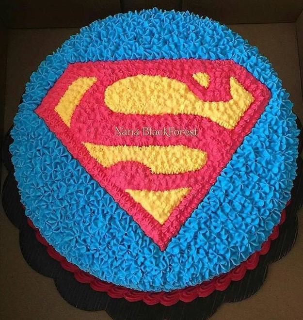 Bolo Decorado Superman