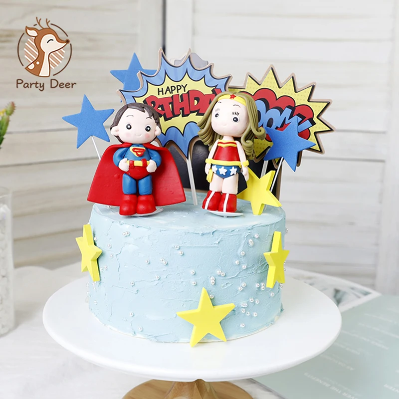 Bolo Decorado Superman