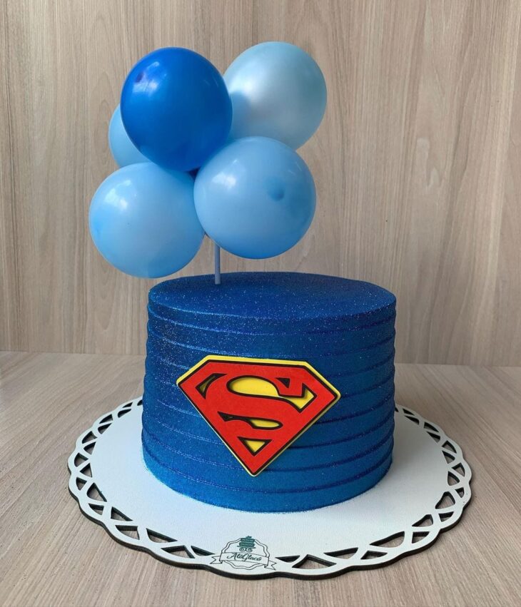 Bolo Decorado Superman