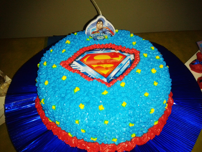 Bolo Decorado Superman