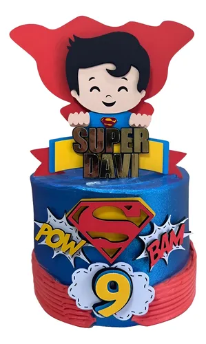 Bolo Decorado Superman