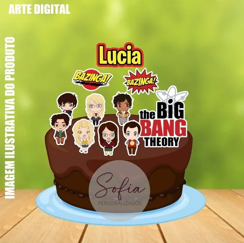 Como Fazer um Bolo The Big Bang Theory em Casa