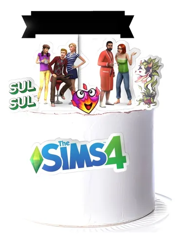 Bolo Decorado The Sims 4