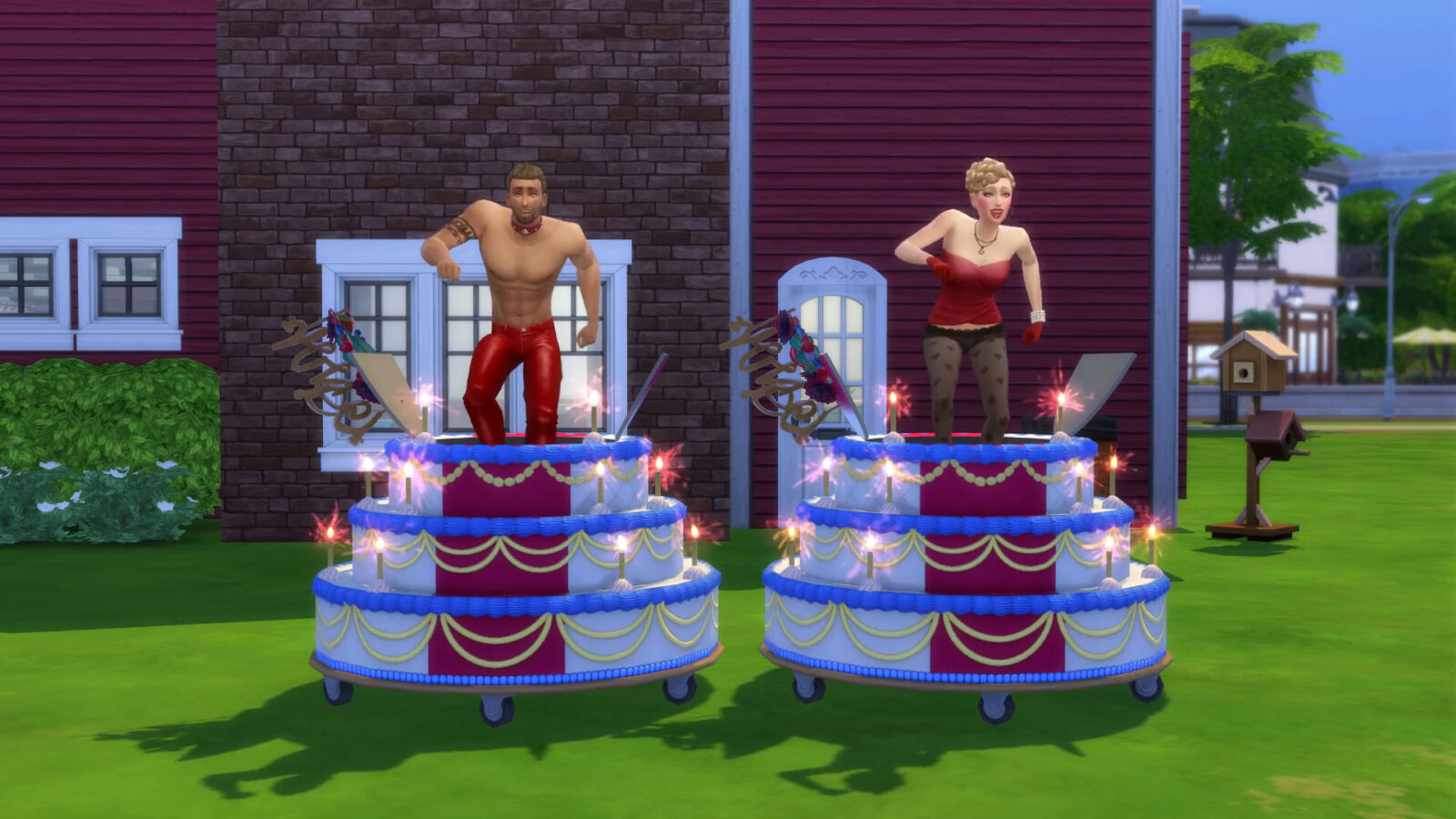 Bolo Decorado The Sims 4