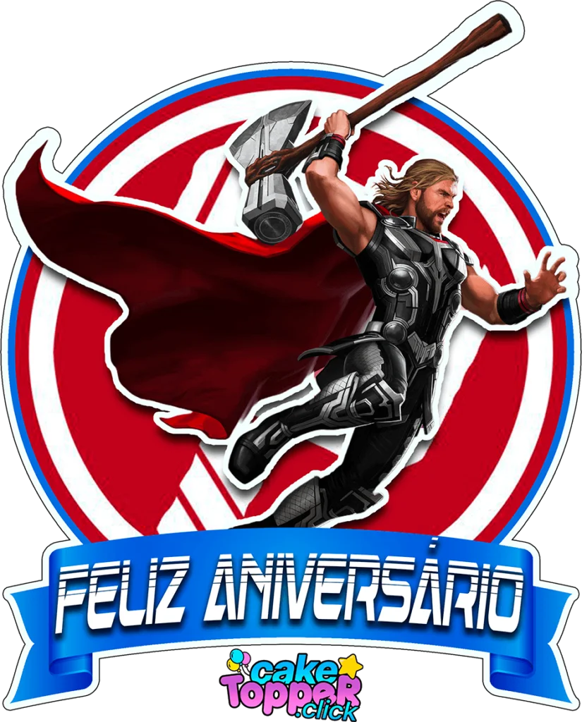 bolo thor com nome