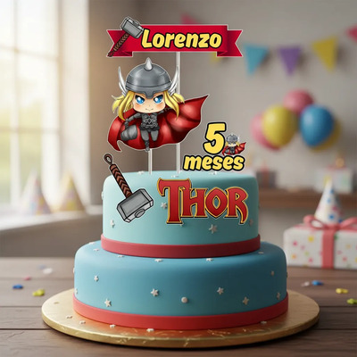 bolo thor tematico