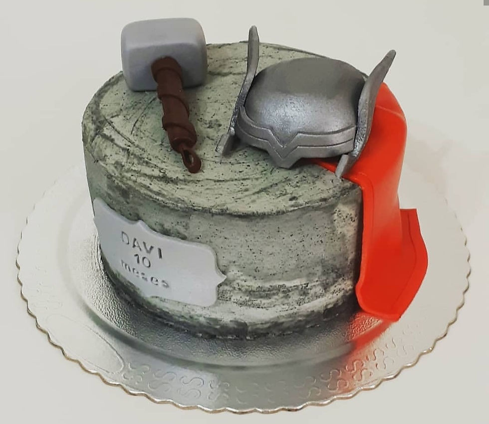bolo thor personalizado