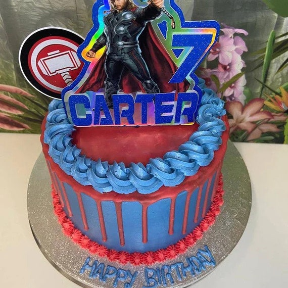 bolo thor com raios